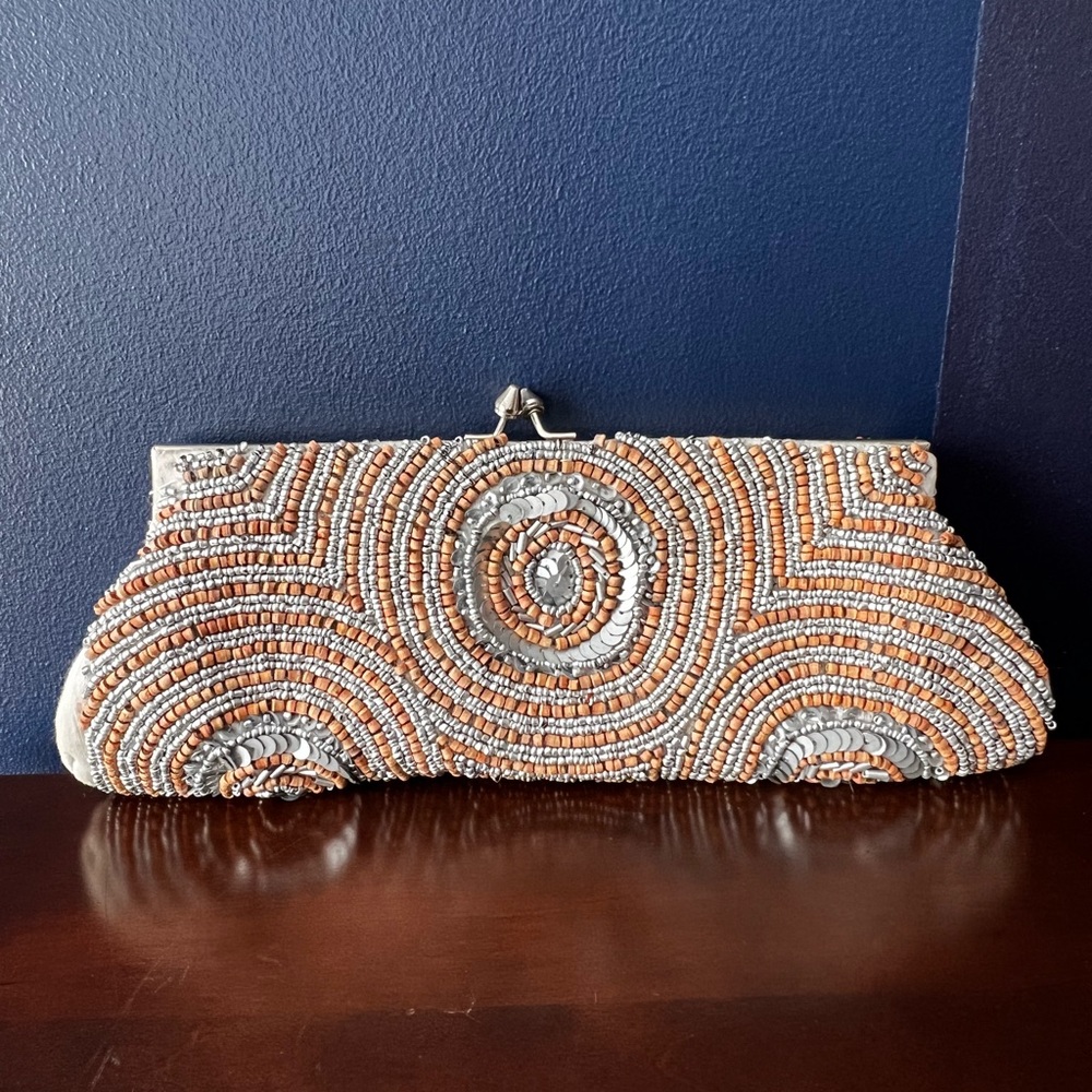 White House Black Market Summer Clutch